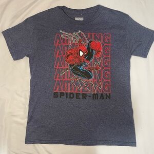 Spiderman print shirt